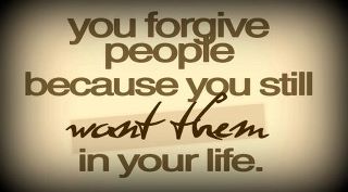 forgiveness